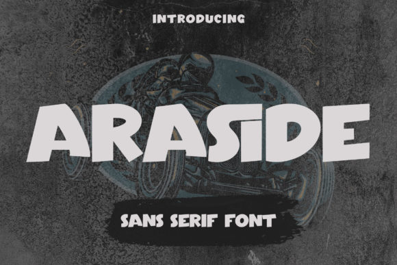 Araside: A Cool, Bold Display Font for Playful Projects