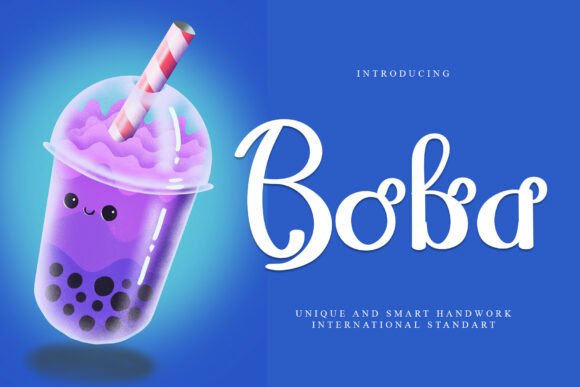 Boba: The Creative Font for Memorable Projects