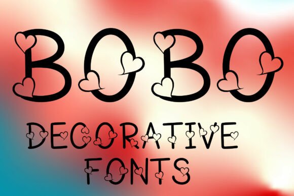 Bobo: A Sweet Typeface for Heartfelt Design Projects