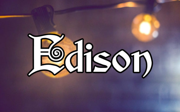Edison: A Modern Take on Classic Blackletter for Bold Branding