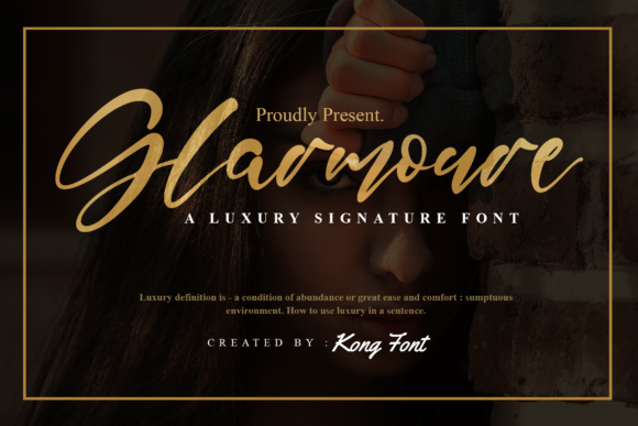 Glarmoure: A Modern Handwritten Script Font for Designers