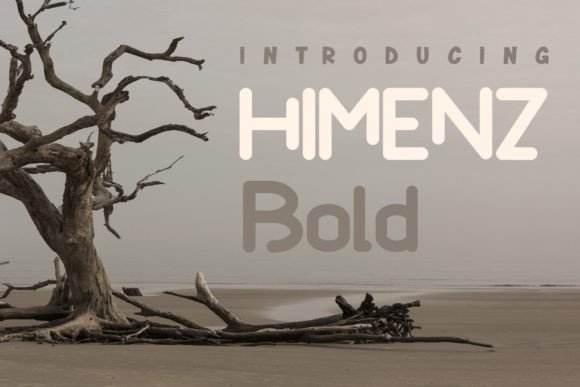 Himenz: The Playful Display Font for Modern Creators