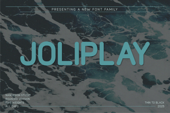 Joliplay Rounded: The Modern Typeface for Friendly Brands