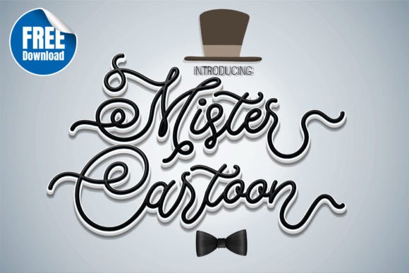 Mister Cartoon: A Handwritten Font for Timeless Branding