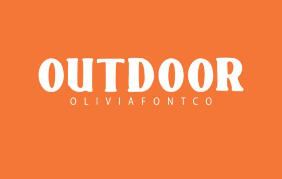Outdoor: A Display Font That Captures Adventure