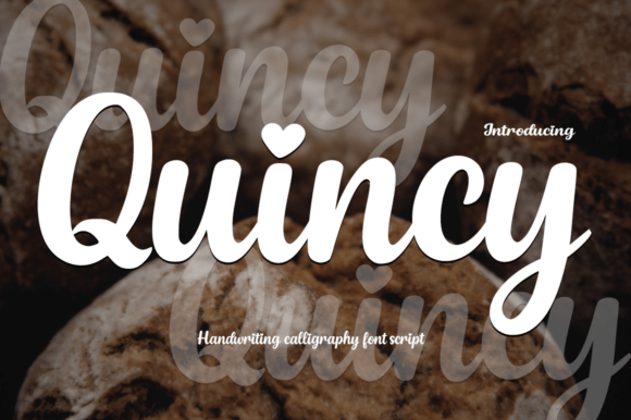Quincy: The Modern Calligraphy Font for Elegant Design