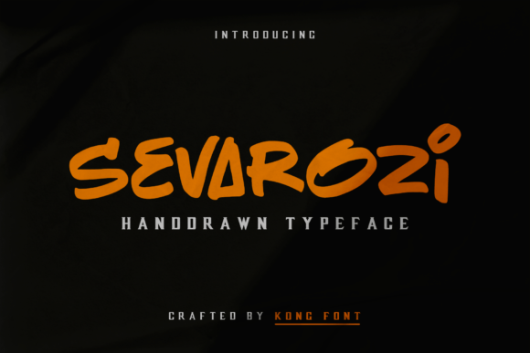 Sevarozi: A Modern Handwritten Font with Real Personality