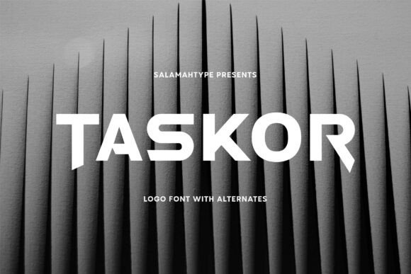 Taskor: The Modern Geometric Font for Bold Branding