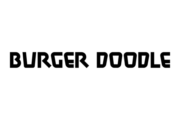 Unleashing the Bold Character of Burger Doodle