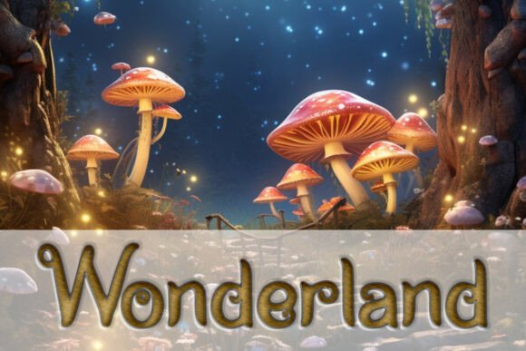 Wonderland Font: A Whimsical Touch for Modern Design